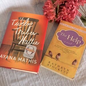 THE HELP & THE TWELVE TRIBLES OF HATTIE hardcover & paperback
